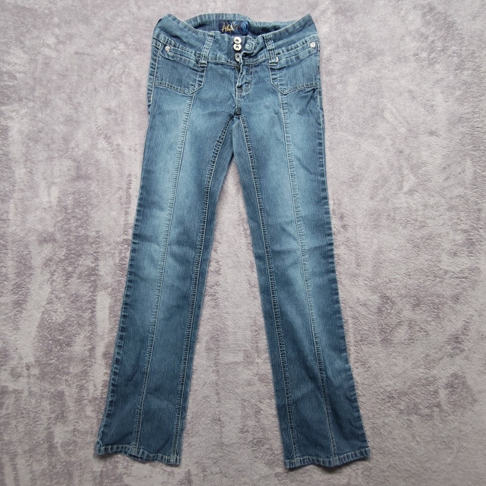 Angels size 3 jeans juniors stretch straight leg classic school prep denim